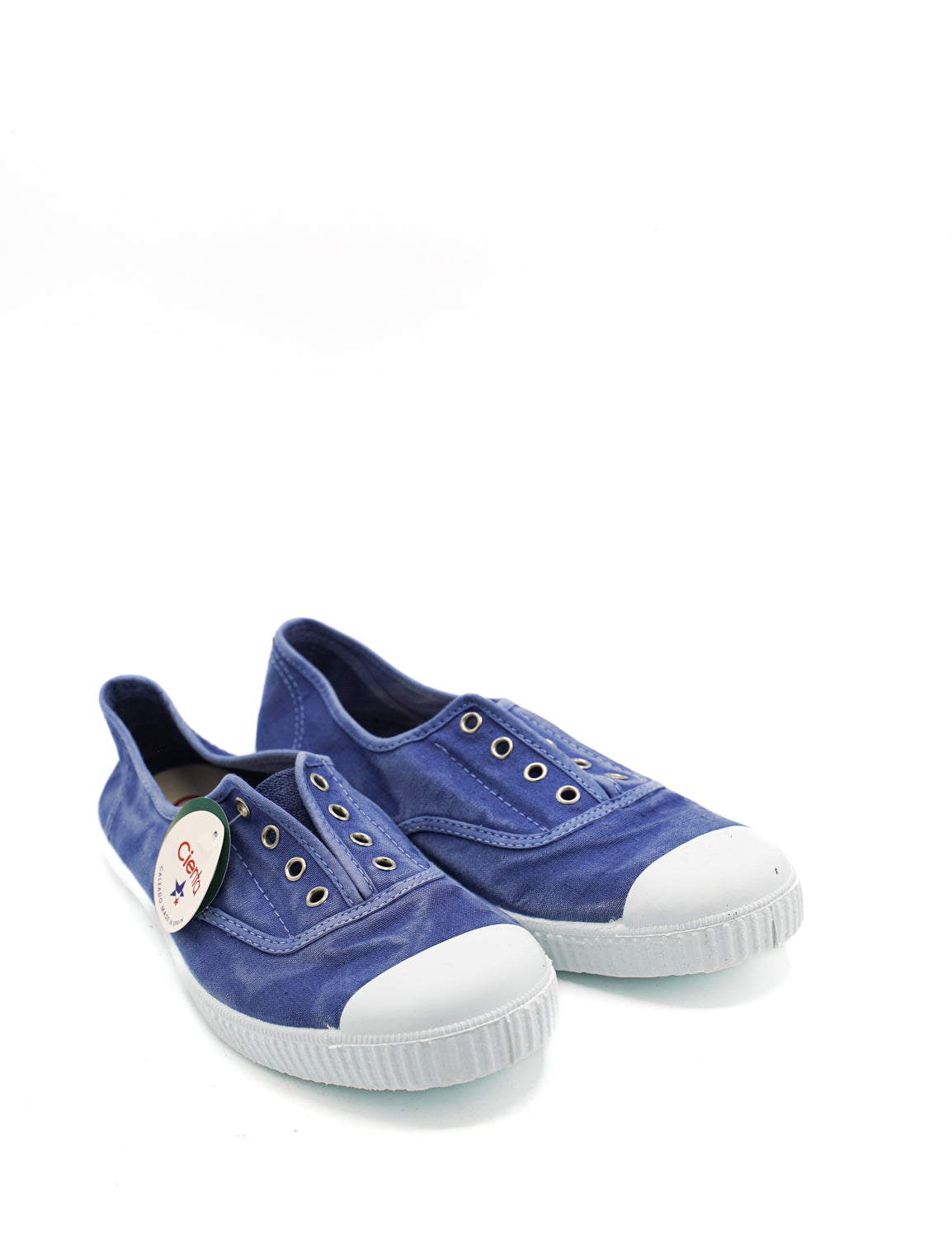 Cienta 70777 Sneakers Ingles Efecto Desgastado Sin Cordones donna