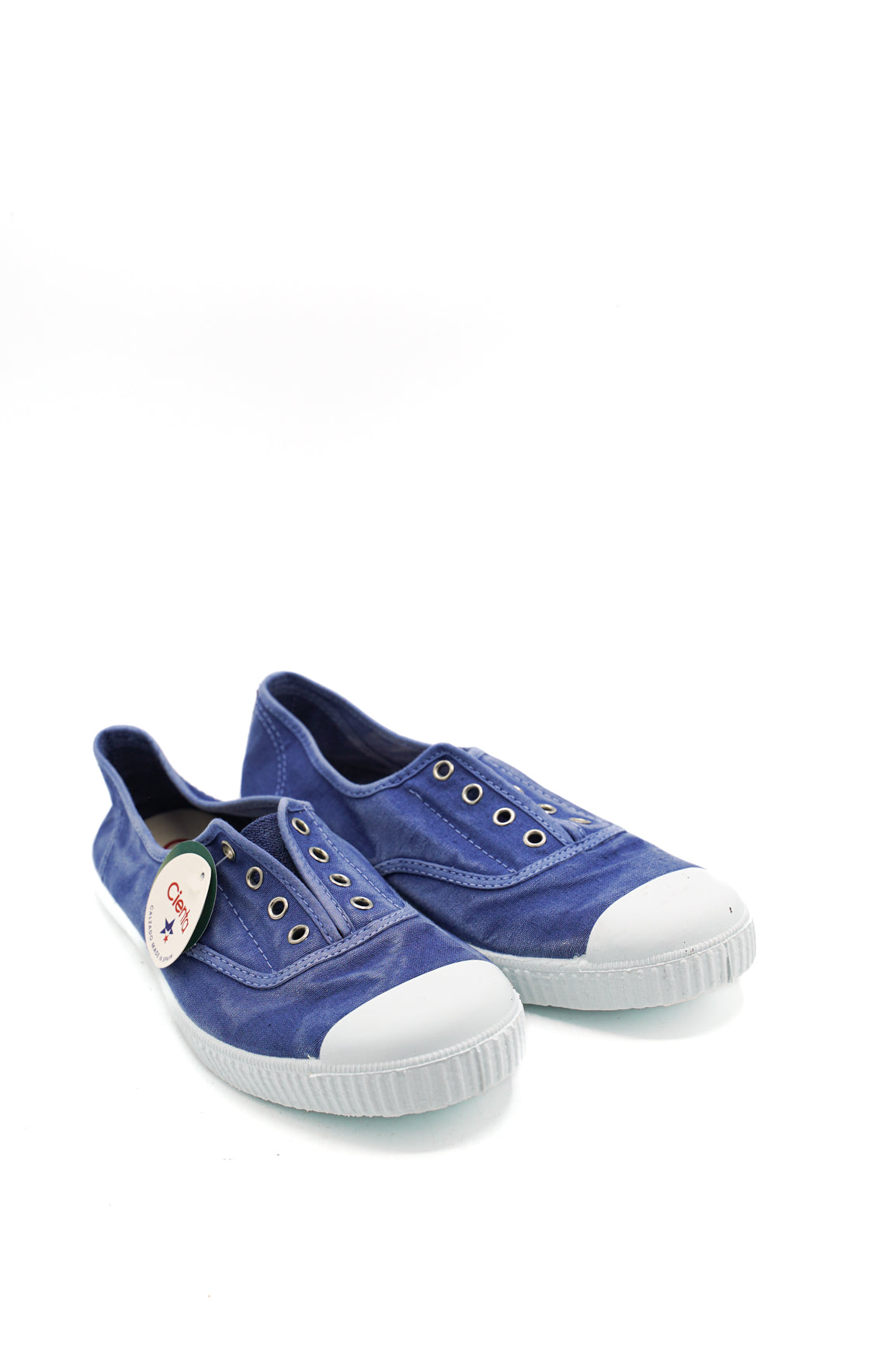 Cienta 70777 Sneakers Ingles Efecto Desgastado Sin Cordones donna