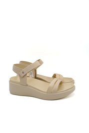 Ecco 273303 Flowt Wedge Lx Sandali con zeppa in pelle da donna
