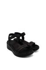 Ecco 273303 Flowt Wedge Lx Sandali con zeppa in pelle da donna