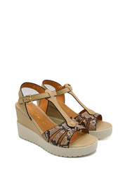 Stonefly 223867 Sandali con zeppa Ely 24
