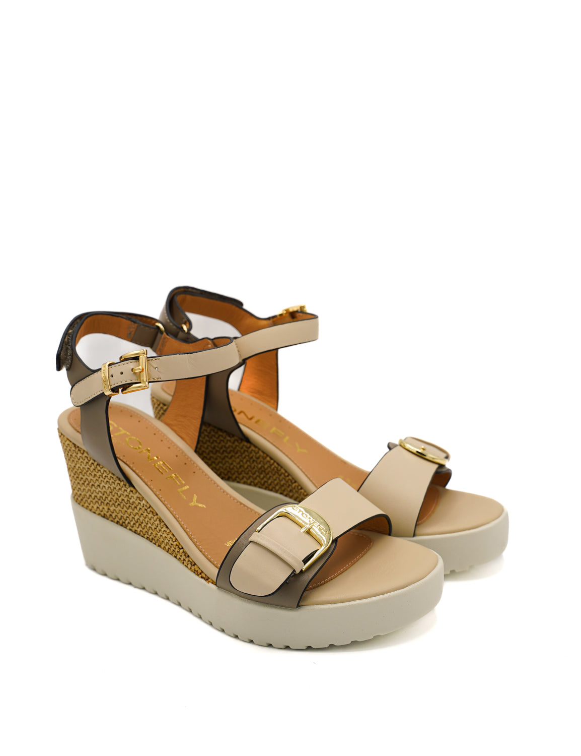 Stonefly 222301 Sandali con zeppa Ely 21