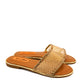 Gaia Shoes JB18S75-398 Ciabattine stile slip-on con trama a rete dorata