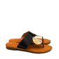 Gaia Shoes XJY251404OL Sandali flatter con dettaglio a moneta dorata