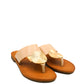 Gaia Shoes XJY251404OL Sandali flatter con dettaglio a moneta dorata