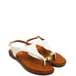 Gaia Shoes J41243-60 Sandali infradito con dettaglio metal