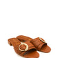Gaia Shoes 261480 Ciabatte in pelle con fibbia