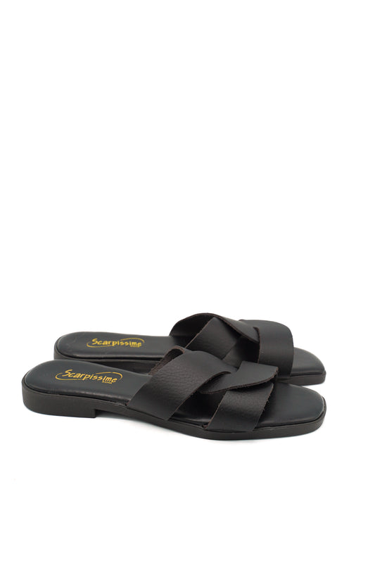Scarpissime Nina Ciabattine casual con fasce incrociate