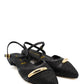 Gaia Shoes 261029 Slingback in rafia intrecciata e dettagli scamosciati