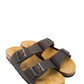 Gaia Shoes 1758UFL Sandali uomo a due fasce con doppia fibbia regolabile