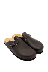 Gaia Shoes 890-009UFL Sabot uomo con fibbia