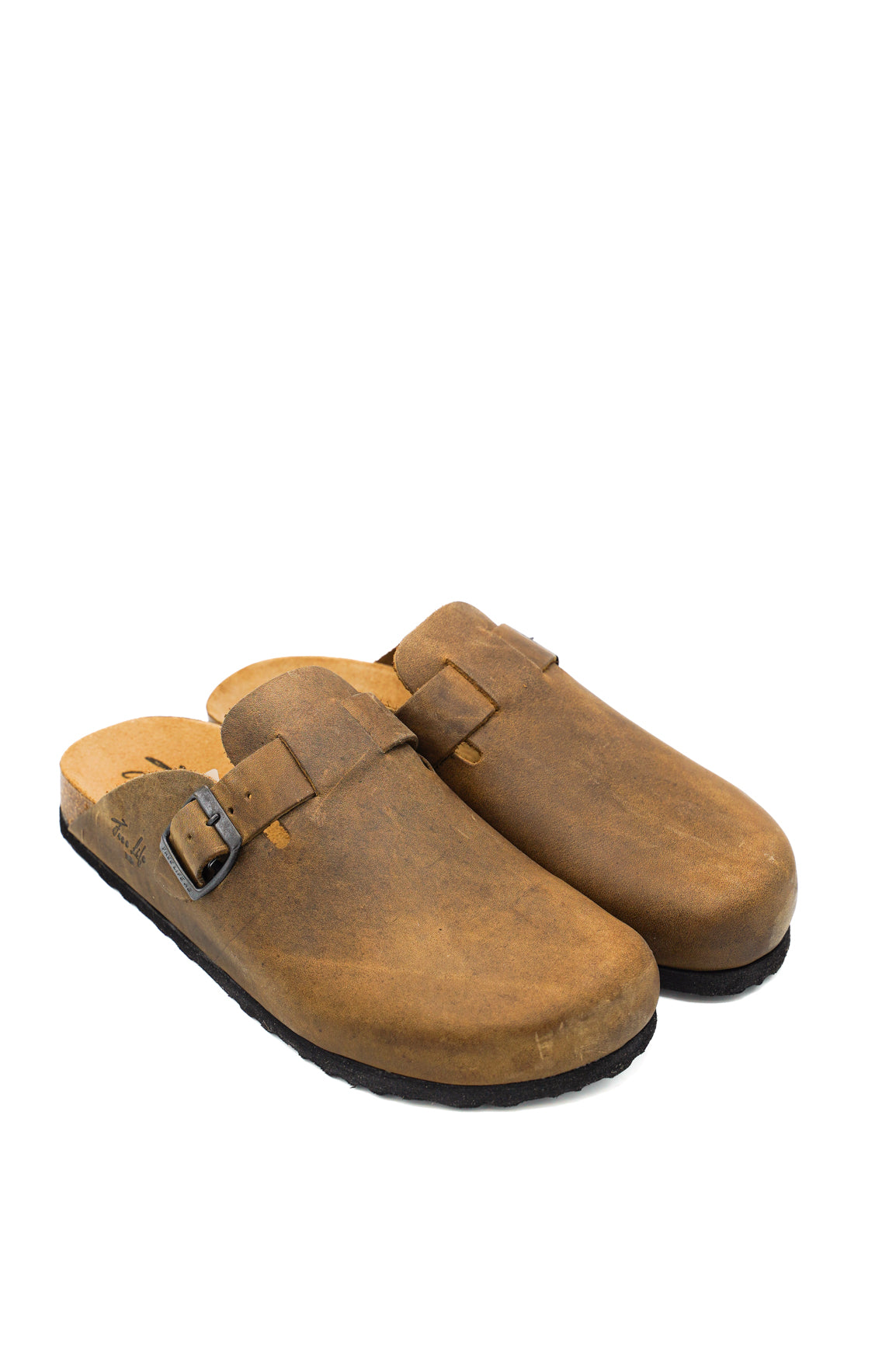 Gaia Shoes 890-009UFL Sabot uomo con fibbia