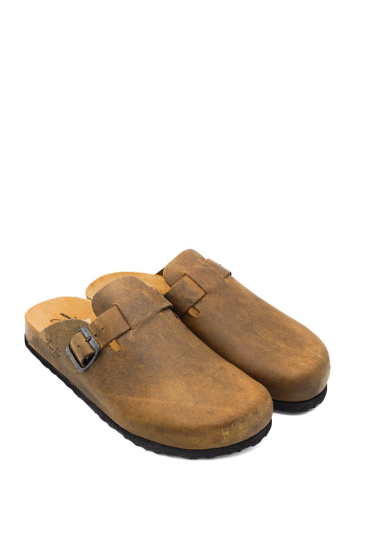 Gaia Shoes 890-009UFL Sabot uomo con fibbia