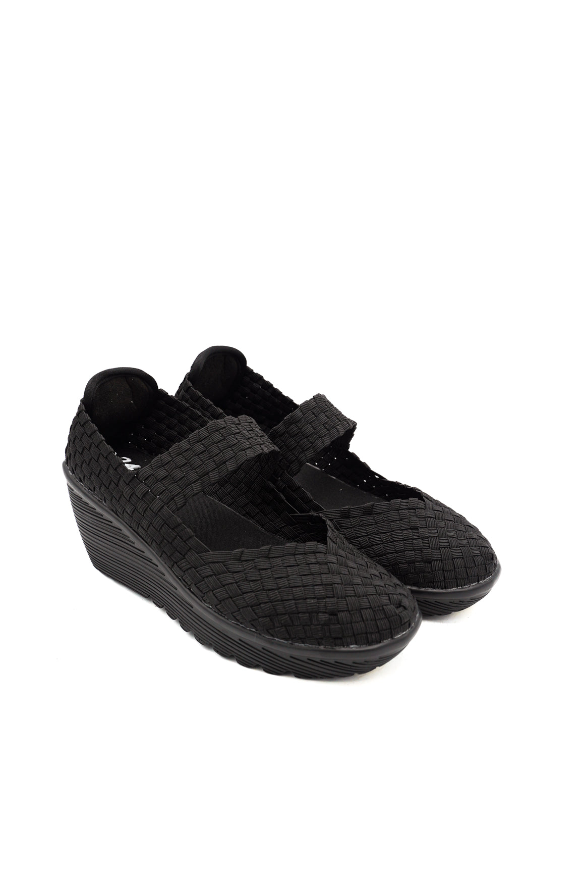 Gaia Shoes 469-6W Scarpe modello Mary Jane con tomaia intrecciata