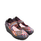 Gaia Shoes 469-6W Scarpe modello Mary Jane con tomaia intrecciata