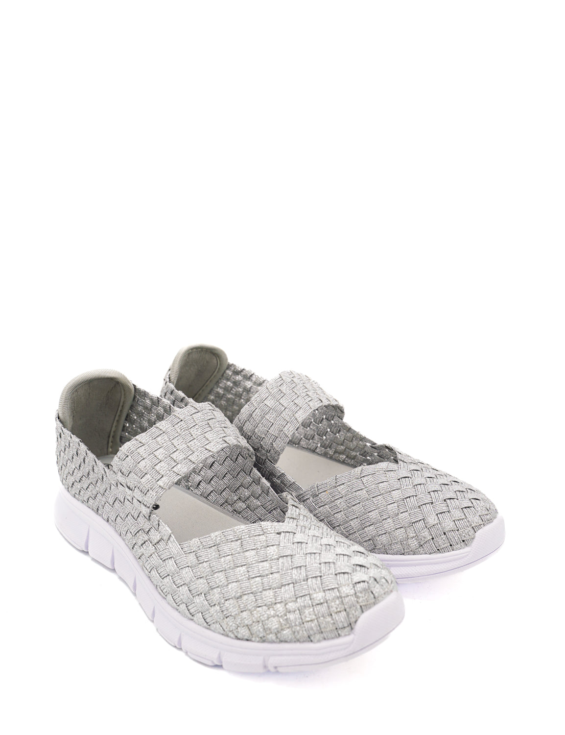 Gaia Shoes 469-6 Scarpe con tomaia intrecciata e passante elesticizzato
