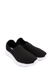 Gaia Shoes 469-2 Sneakers slip-on con tomaia intrecciata