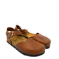 Gaia Shoes 890-015FL Sandali con punta chiusa e cinturino
