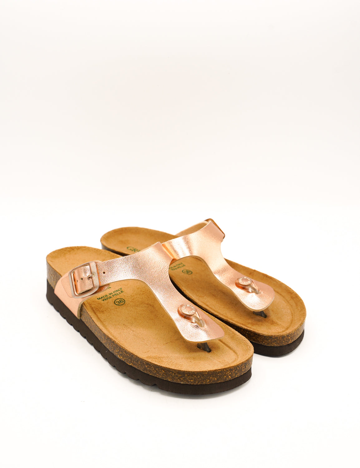 Grunland CB2430 Infradito laminato in sughero naturale Hola