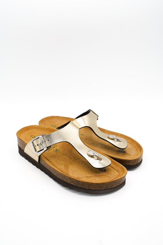 Grunland CB2430 Infradito laminato in sughero naturale Hola
