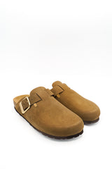 Grunland CB2609 Sabot punta chiusa in pelle scamosciata Sara