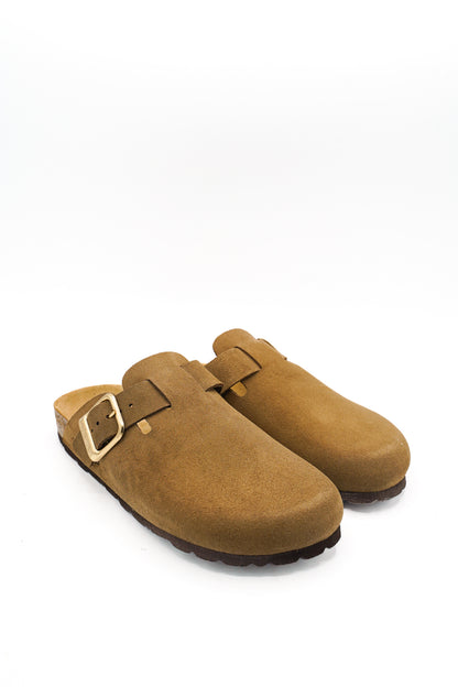Grunland CB2609 Sabot punta chiusa in pelle scamosciata Sara