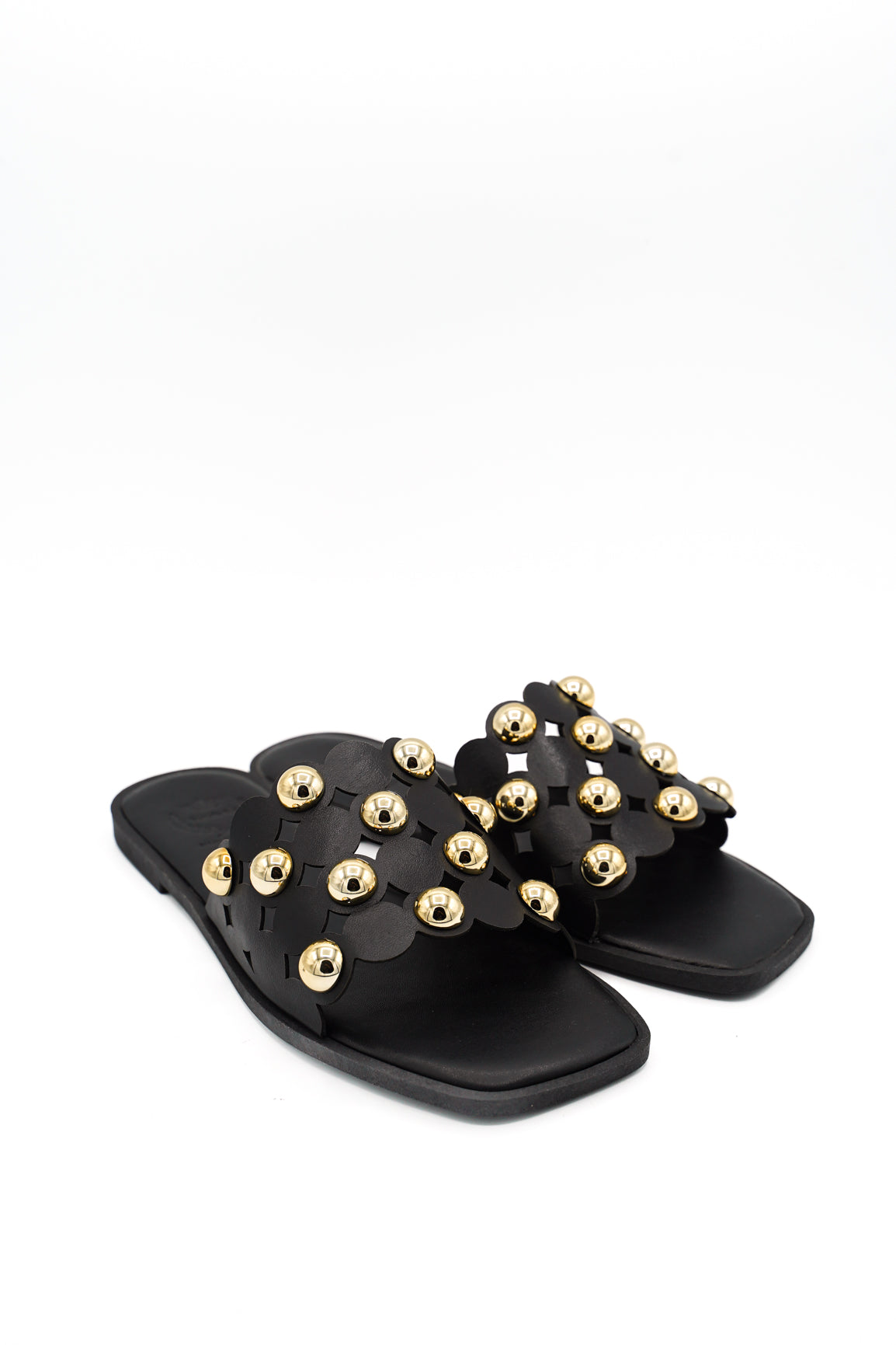 Gaia Shose 1566013 Ciabattina flat con fascia traforata