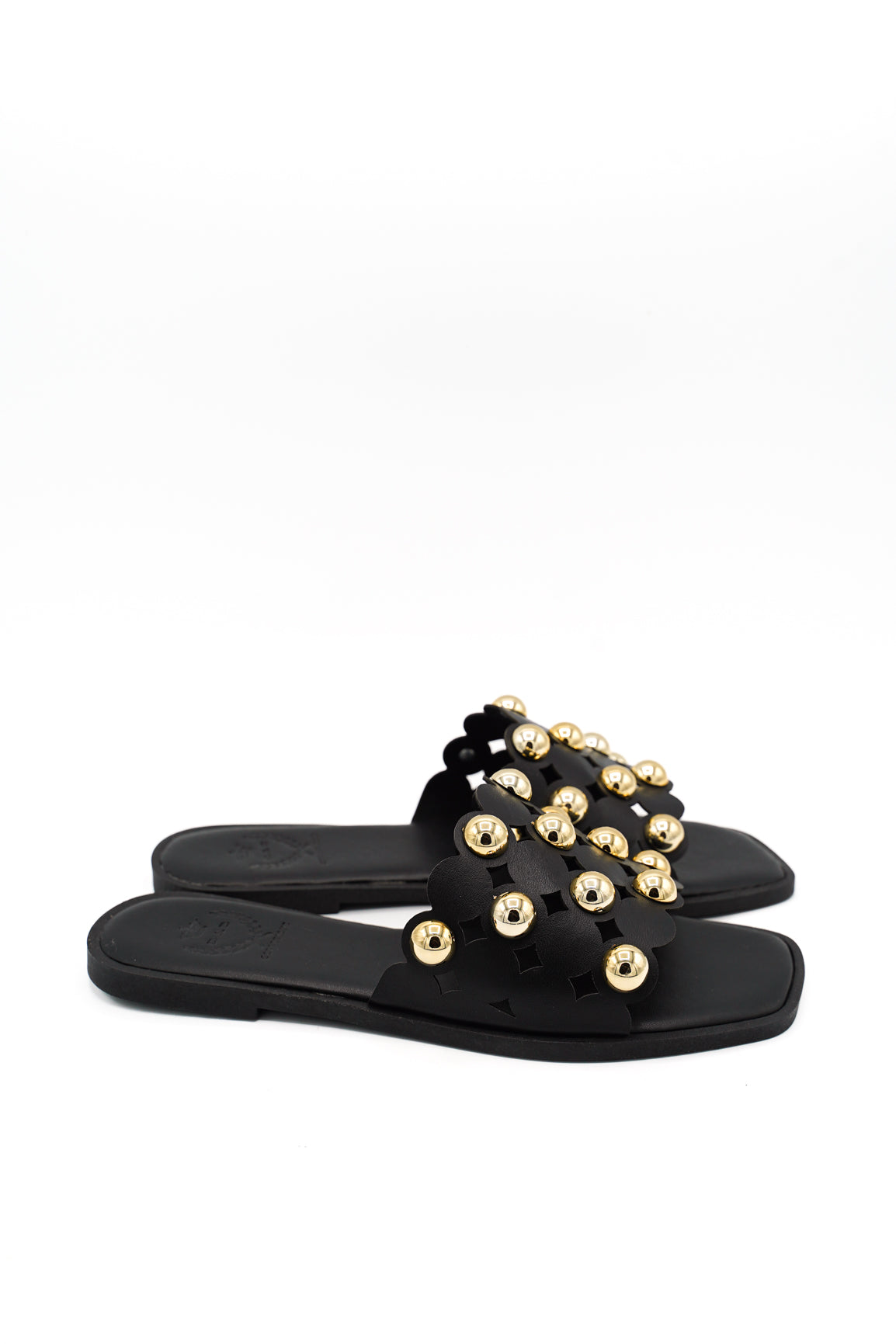 Gaia Shose 1566013 Ciabattina flat con fascia traforata