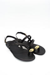 Gaia Shoes 1421517 Sandali flat con cinturini sottili