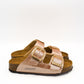 Grunland CB1802 Ciabatta laminata con maxi-fibbie Enny