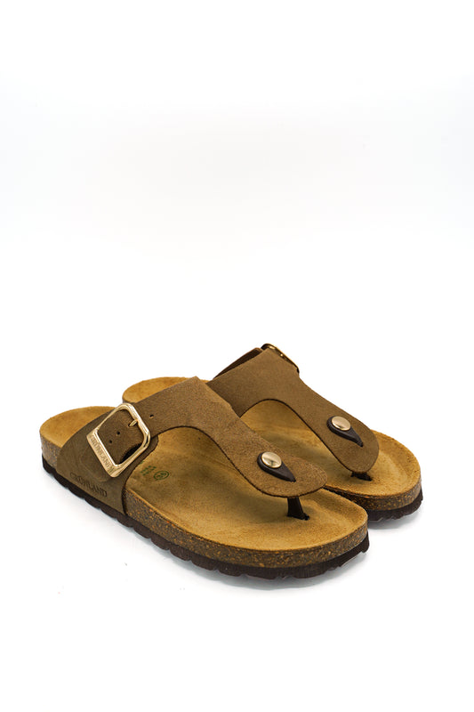 Grunland CC2632 Ciabatta da donna in camoscio Sara