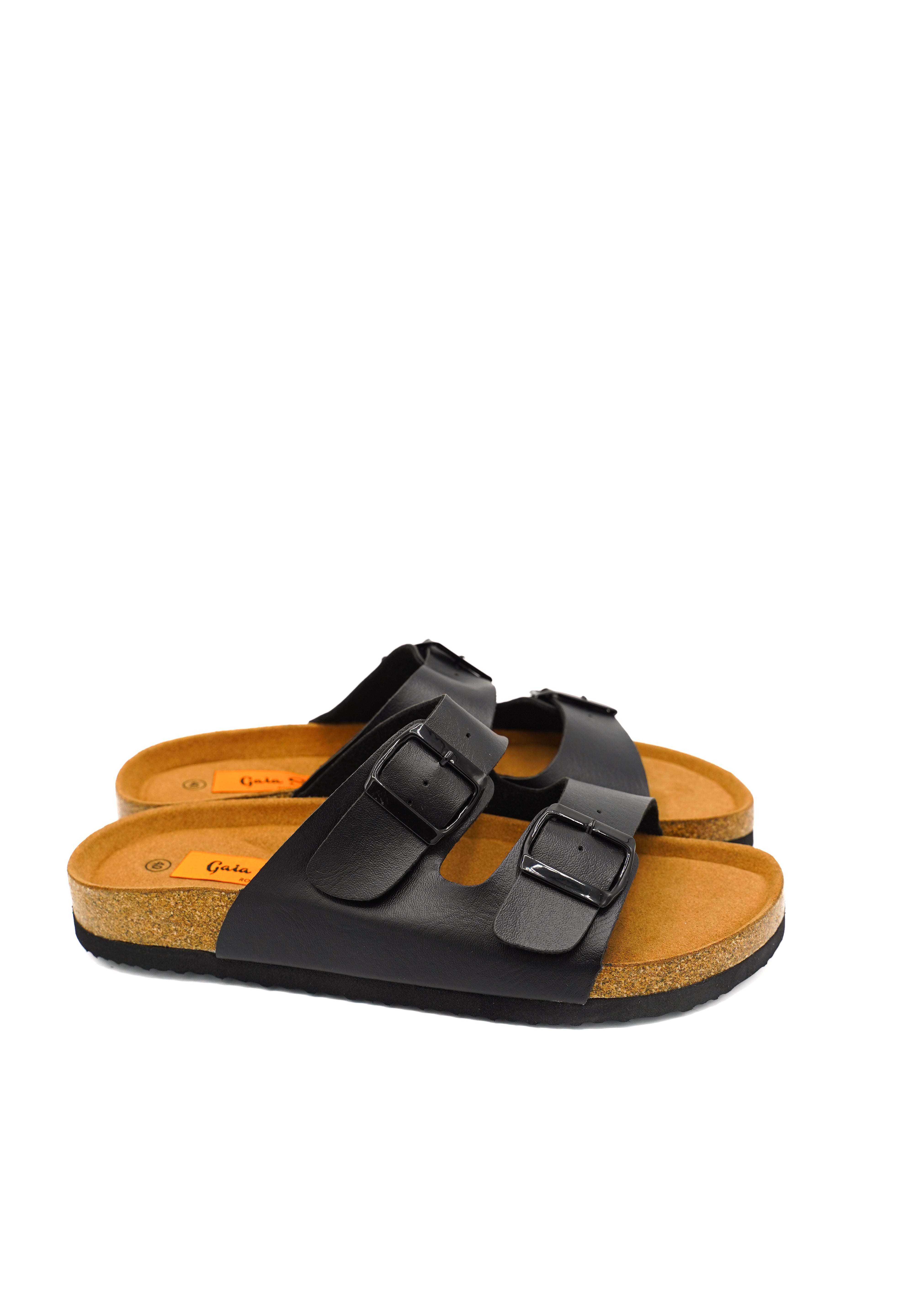 Gaia Shoes Otello sandali uomo con due cinturini regolabili