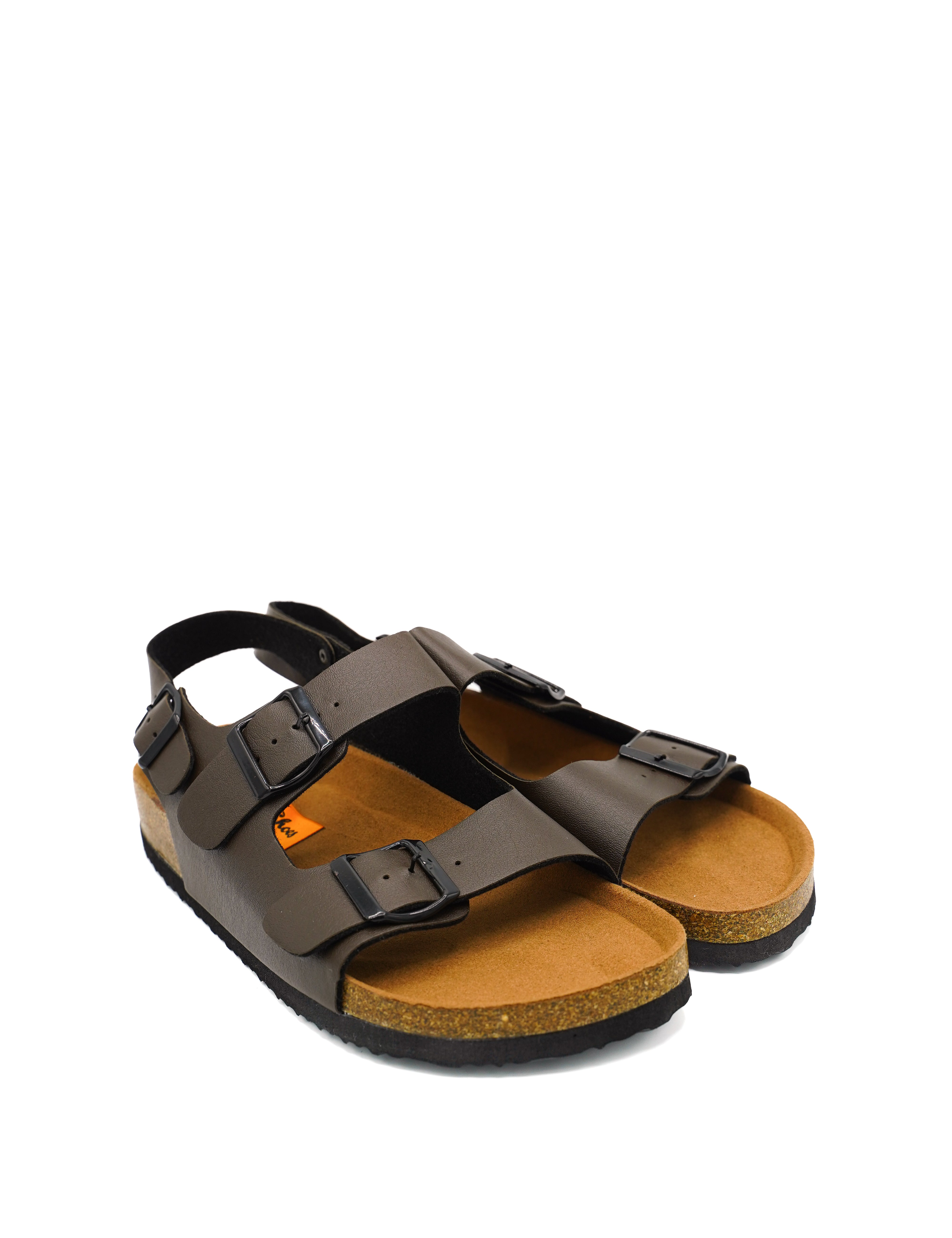 Gaia Shoes 156 Oscar uomo doppia fibbia e cinturino posteriore