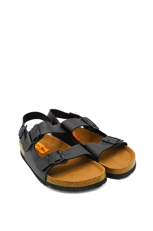 Gaia Shoes 156 Oscar uomo doppia fibbia e cinturino posteriore
