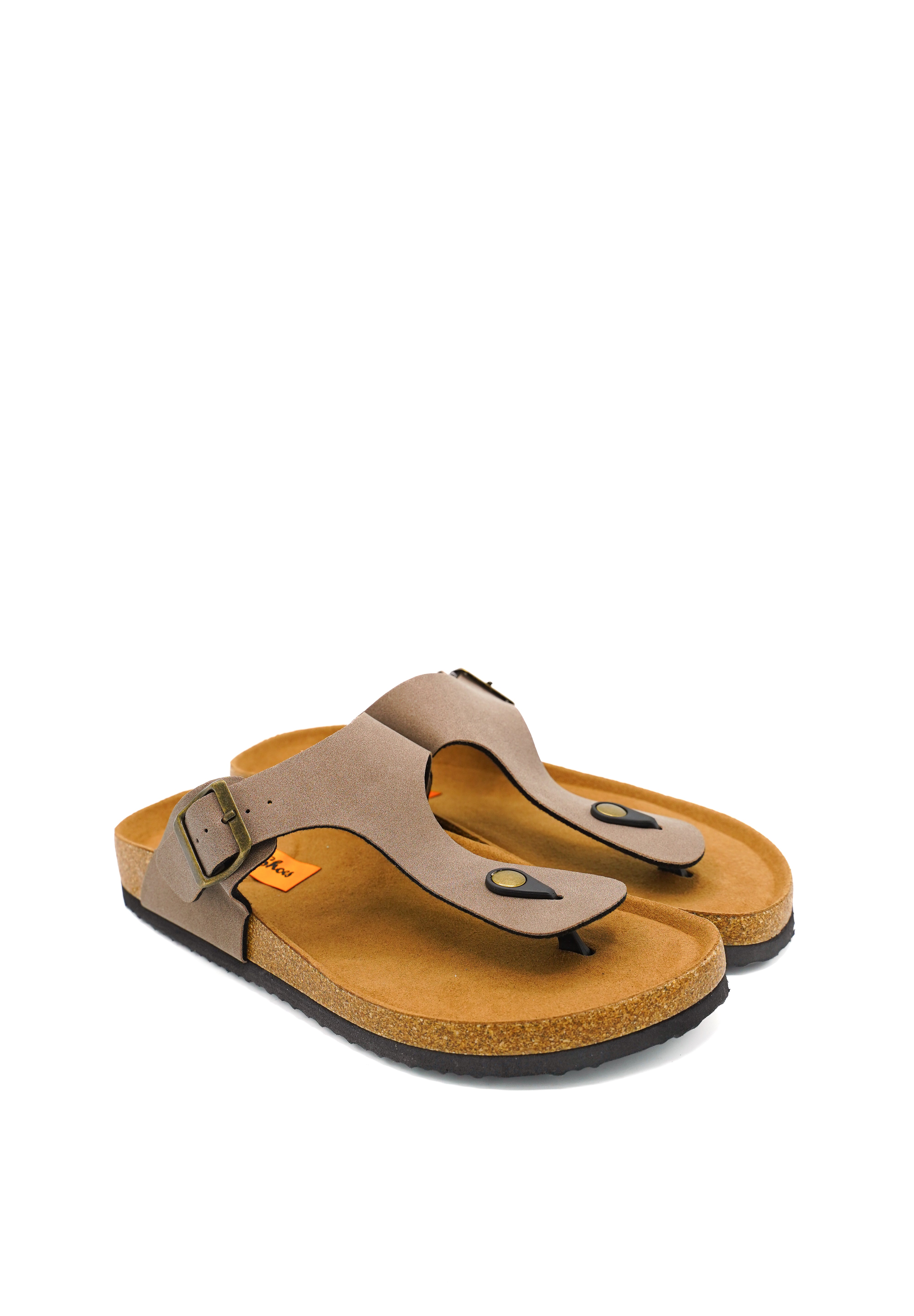 Gaia Shoes Osvaldo sandali infradito uomo con cinturino largo regolabile