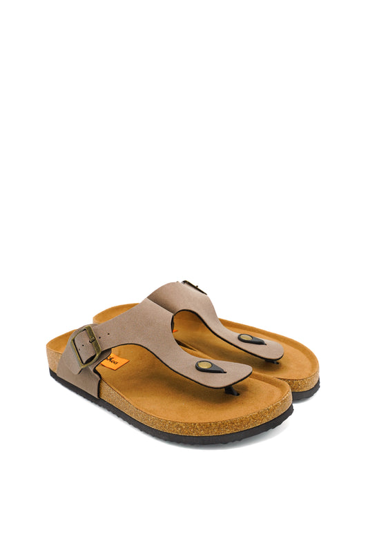 Gaia Shoes Osvaldo sandali infradito uomo con cinturino largo regolabile