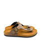 Gaia Shoes Osvaldo sandali infradito uomo con cinturino largo regolabile