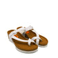 Gaia Shoes Orsola sandali donna infradito con fasce incrociate