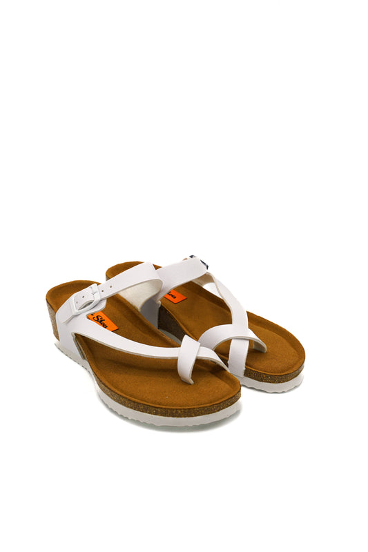Gaia Shoes Orsola sandali donna infradito con fasce incrociate