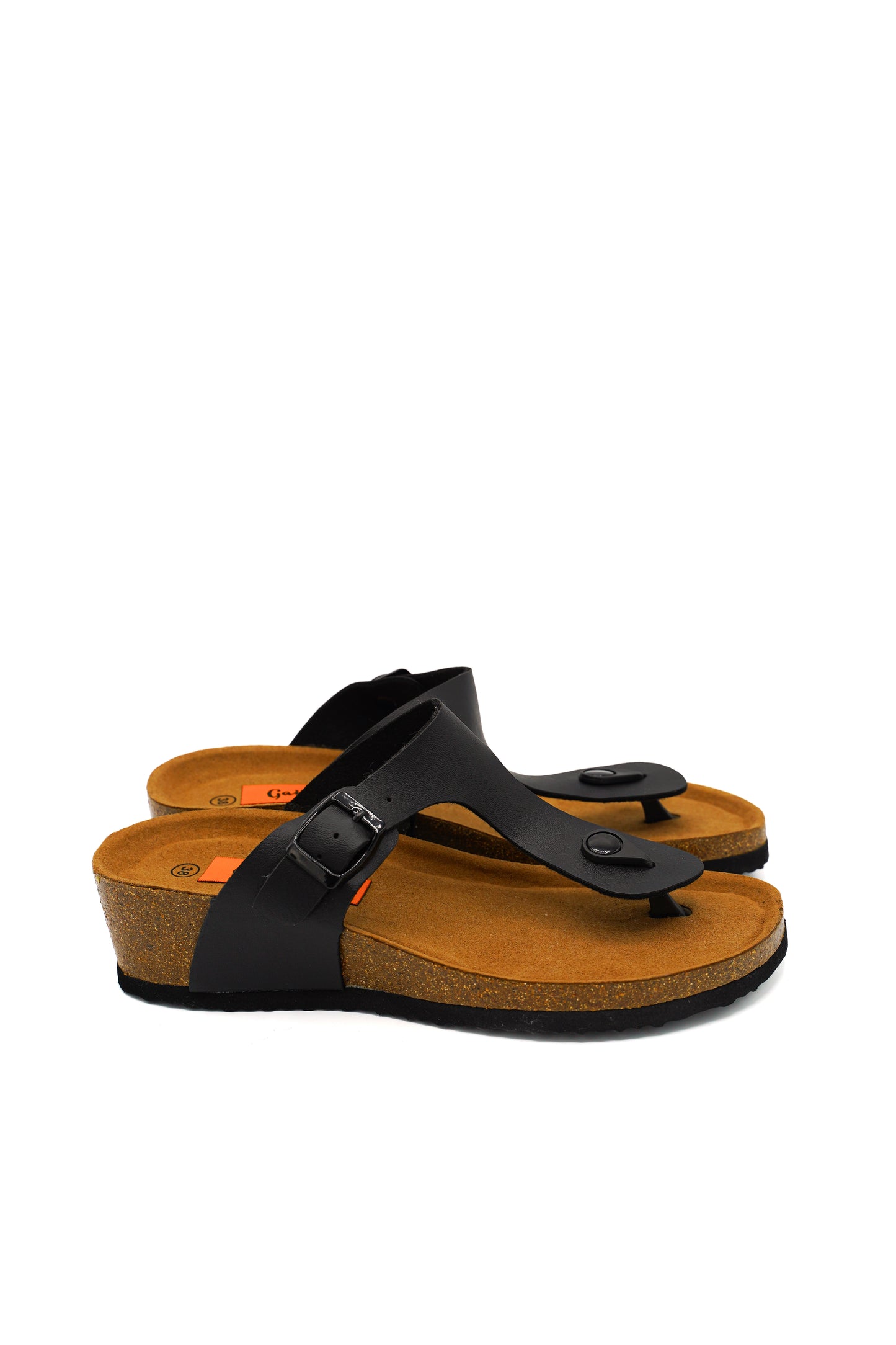 Gaia Shoes M17 Ombretta infradito donna con fibbia laterale regolabile