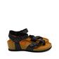 Gaia Shoes Olimpia sandali infradito donna con cinturino alla caviglia