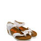 Gaia Shoes Olimpia sandali infradito donna con cinturino alla caviglia