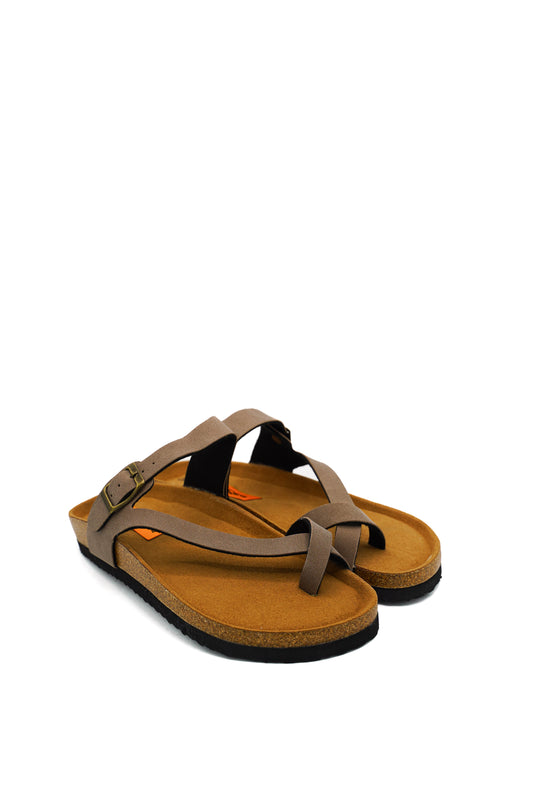Gaia Shoes Ottavia sandali infradito donna con listini incrociati
