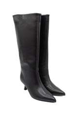 Gaia Shoes Marisa stivali alti con punta affusolata
