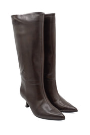 Gaia Shoes Marisa stivali alti con punta affusolata