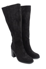 Gaia Shoes Marica stivali alti effetto scamosciato