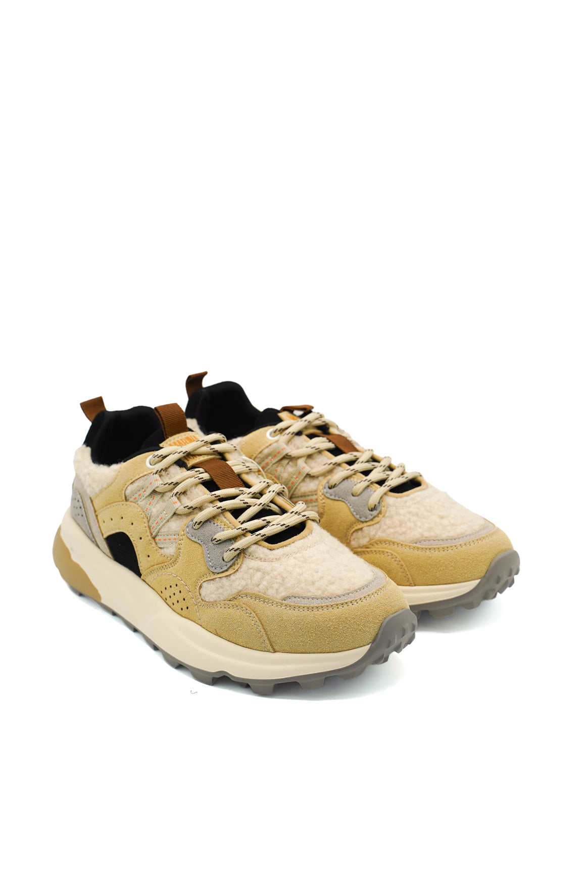 Gaia Shoes Mina sneakers con inserti scamosciati