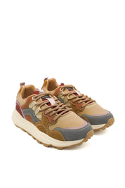 Gaia Shoes Milena sneakers in suede di ispirazione trekking
