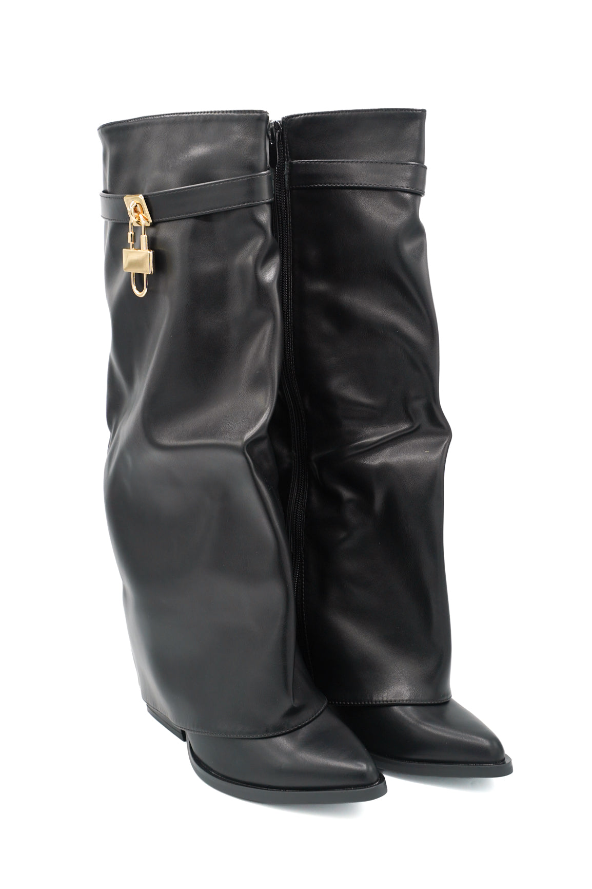 Gaia Shoes Caterina stivali con silhouette morbida e punta affusolata
