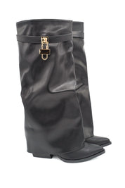Gaia Shoes Caterina stivali con silhouette morbida e punta affusolata